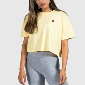 Top Corto Esencial para Mujer, Ligero, Suave, Informal, Perfecto para Uso Diario y Estilo Moderno - Product Image 1