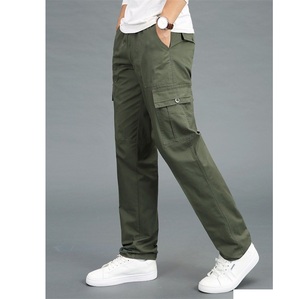 New Design Fitness & <b>Work</b> Trousers Sweatpants & <b>Joggers</b> Canvas Casual High Waist Men's Cargo Pants From BD - Product Image 2