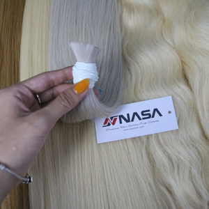 Extensiones de cabello de color claro Premium de calidad de Venta caliente a granel 100% productos de tendencia de cabello vietnamita 2024 recién llegados por La Nasa - Product Image 3