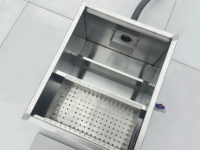 Séparateur de graisse en acier inoxydable 304 pour cuisine professionnelle, filtre de restaurant, séparateur huile-eau, trou de vidange pour traitement des eaux usées