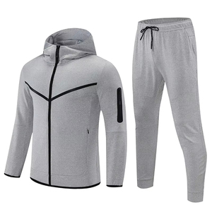 High Quality ARTIZ INTERNATIONAL <b>Mens</b> Streetwear 2 in 1 Printed Tracksuit Heavy Fleece 100% Cotton Hoodie & Cargo Joggers - Product Image 5