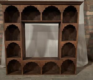 Estantería de Madera con Diseño de Arco, Mueble de Almacenamiento con Múltiples Estantes para Sala de Estar, Estudio, Oficina, Hogar, Exhibición de Libros - Product Image 2