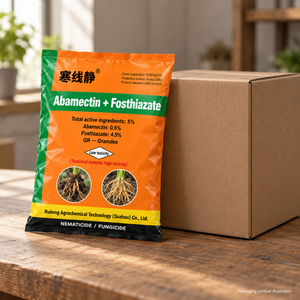 HANXIANJING 0,5% Abamectine 4,5% Fosthiazate GR Nématicide pour les nématodes de la tuteur de concombre 800g Sac - Product Image 6