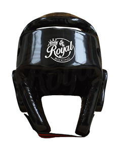 Hunter <b>Head</b> Guard for Boxing MMA Muay Thai <b>Training</b> Soft Leather and PU Leather Helmet for Kickboxing and Karate Protection - Product Image 1