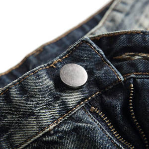 กางเกงยีนส์ขาสั้นลำลองผ้าฝ้าย 100% แห้งเร็ว ระบายอากาศได้ดี ลายเรียบ สามารถปรับแต่งได้ - Product Image 3