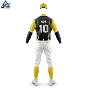 Uniforme de Béisbol Deportivo de Último Diseño y Buena Calidad con Estampado Digital por Sublimación y Botones Completos para Personalizar con tu Propio Estampado - Product Image 4