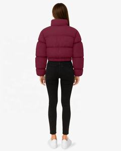 Blousons matelassés pour femmes avec logo personnalisé, vêtements d'extérieur d'hiver, coupe ajustée, style streetwear, manteau rembourré, vêtements d'extérieur, blouson matelassé pour femmes - Product Image 3