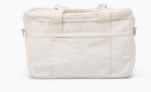 Green Cooler Bag Zipper Tote Pan Carrier with Side Pocket for Grocery Travel hot food hold thermal tote bag - Product Image 5
