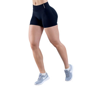 <b>Women</b> Micro Yoga <b>Shorts</b> Elastic Breathable Sexy Low Rise Mini Athletic Gym Fitness Hot Pants Pilates Dance Workout <b>Shorts</b> - Product Image 5