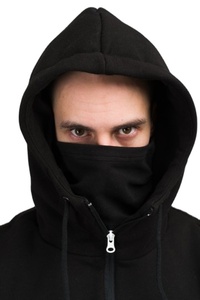 Sweat-shirt à capuche en molleton Street Fleece avec logo brodé personnalisé, col montant, masque chaud, design 2021, printemps, thermique, 100% coton - Product Image 2