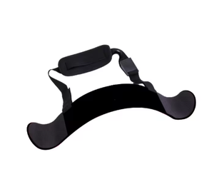 Ceinture de Soutien d'Épaule Réglable en Aluminium pour Musculation, Capacité de Charge de 15 lb, Rouge et Noir, pour Entraînement de Force - Product Image 2