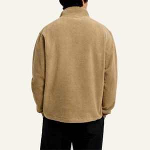 Sudadera Nueva con Logotipo Personalizado, Bordado, Forro Polar Grueso, Cuello Redondo, Estilo Holgado, Tejido de Punto para Invierno, Unisex - Product Image 2