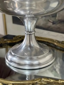 Modern <b>Two</b> <b>Tier</b> <b>Cake</b> <b>Stand</b> Stainless Steel Round Serving Tray With Gold Holly Design Handmade Decorative Dessert Display - Product Image 6