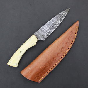 มีดสกินเนอร์โค้งสำหรับงานล่าสัตว์ ออกแบบมาเพื่อการตัดที่ราบรื่นและยาวนานระหว่างการแปรรูปหนัง - Product Image 1