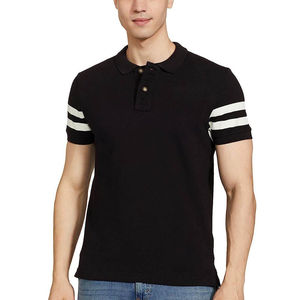 Camisetas Polo de Manga Corta para Hombre, Nueva Moda, Alta Calidad, Último Estilo, con Patrón Sólido, Servicios OEM - Product Image 1