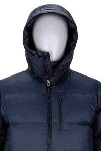 Chaquetas de Invierno para Hombre al por Mayor, Ligeras, Cálidas, con Logotipo Personalizado, de Nailon, con Capucha, Rellenas de Plumón - Product Image 4