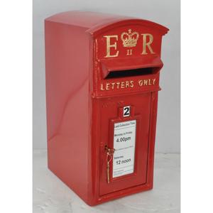 Customizable Wedding Post <b>Box</b> For Sale Red Coated ER Crown Emblem Modern Design - Product Image 2