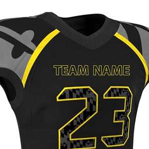 ชุดยูนิฟอร์มอเมริกันฟุตบอลแบบสั่งทำพิเศษ ดีไซน์โดดเด่น แขนสั้น ผลิตจากโพลีเอสเตอร์ 100% สวมใส่สบาย ผลิตในประเทศปากีสถาน - Product Image 4