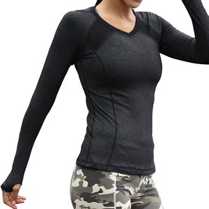 Custom Womens Sports Compression Yoga <b>Tops</b> Fitness Activewear OEM Pakistan Export Manufacturer Global Markets Worldwide - Product Image 1