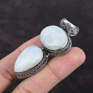 Colgante de plata esterlina 925 sólido hecho a mano, colgante increíble, joyería hecha a mano, regalo de boda - Product Image 1