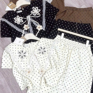 Ensemble deux pièces jupe longue décontractée d'été en coton écologique lavable pour femme – Confortable, naturel, tendance, personnalisable - Product Image 5