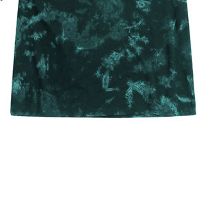 Camiseta Corta de Mujer con Estilo Único, Logotipo Personalizado, Tie Dye, 100% Algodón, Cuello Alto, Ropa Casual con Patrón 3D en Oferta - Product Image 6