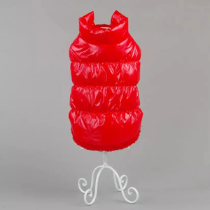 Ropa para Mascotas de Alta Gama, Chalecos sin Mangas Hechos con Tela de Poliéster y Nailon, Chaquetas Acolchadas de Invierno a la Moda, Hechas a Medida - Product Image 3