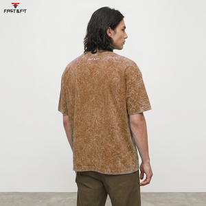 Nouveau produit mode, vêtements décontractés confortables, tissu 100% coton, t-shirt homme, designs de logo personnalisés, t-shirt pour homme, fabriqué au Pakistan - Product Image 4