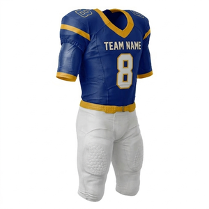 Últimos Modelos 2026 de Camisetas de Fútbol Americano Unisex, Uniformes Personalizados al por Mayor, Transpirables, Anti-UV, 100% Poliéster, Impresión Térmica, Manga Corta - Product Image 6