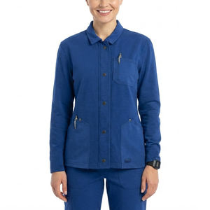 Uniformes Médicos al por Mayor, Chaqueta Quirúrgica con Cierre de Broches, Abrigo Térmico con Logotipo Personalizado, Chaqueta Quirúrgica de Manga Larga para Enfermeras y Doctores de Hospital - Product Image 1