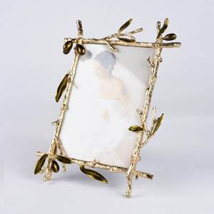 Vintage Decorative Metal Photo <b>Frame</b> Handmade Picture Display For Living Room Office And Bedroom - Product Image 1