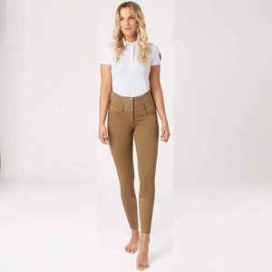 Pantalones de Montar a Caballo de Alta Calidad, Elásticos en 4 Direcciones, Leggings, Ropa Ecuestre, en Tela Técnica con Tacto Suave - Product Image 1