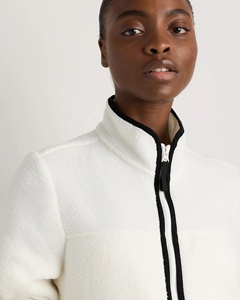 <b>Women's</b> Fleece <b>Jacket</b> Zip Up Sherpa <b>Bomber</b> <b>Jacket</b> Long Sleeve Casual Outerwear Winter <b>Womens</b> Polar Fleece - Product Image 2