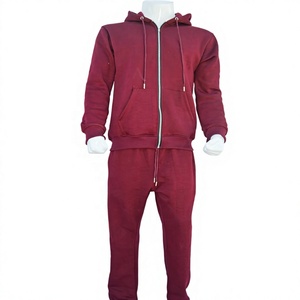Conjunto Deportivo Unisex de Felpa Gruesa, Talla Grande, Personalizable, 100% Algodón Orgánico, Fabricante de Ropa al por Mayor OEM ODM - Product Image 1
