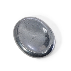 Piedra de Hematita Natural Más Vendida, Piedra de la Suerte Hecha a Mano, Ovalada, Feng Shui, Venta al por Mayor, Compre F S CRYSTAL - Product Image 1