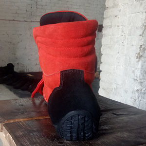 Chaussures de course Red Camel Kart Motorsport, bottes mi-hautes noires, bleues et rouges, bottes de course automobile - Product Image 3