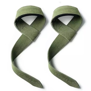 สายรัดข้อมือยกน้ำหนักหนังวัวแท้สองชั้น GAF สายรัดข้อมือเพาเวอร์ลิฟติ้งสำหรับยิม รับทำโลโก้ตามสั่ง - Product Image 5