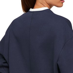 <b>Women</b> Sweatshirt Casual Crew Neck Pullover Long Sleeve Soft Cotton <b>Fleece</b> <b>Top</b> Custom Wholesale Clothing Manufacturer - Product Image 5