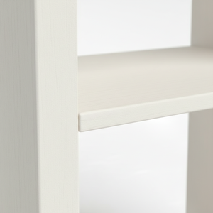 Eco-Friendly Modern Home Furniture 3-Shelf Display Shelf Bookcase <b>Storage</b> Rack Shelving Unit Open Backless Rubber Wood MDF Oak - Product Image 5