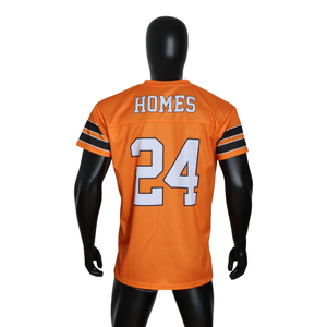 Maillots de football américain personnalisables en gros, haute qualité, 100 % polyester, maillots d'entraînement en mesh, maillots de football sublimés pour équipes - Product Image 2