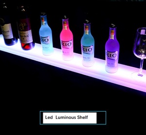 Estante luminoso con Control remoto para Bar y Club, estantería luminosa con Led brillante, colorida, para exhibición de vino - Product Image 2