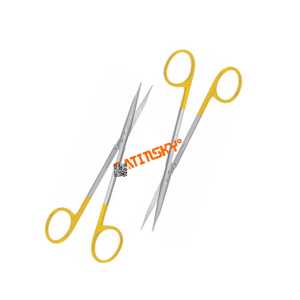 Ciseaux à dissection IRIS sharp/sharp 9 CM Microchirurgie Acier inoxydable Fabriqué avec AISI 420 de source réputée - Product Image 4