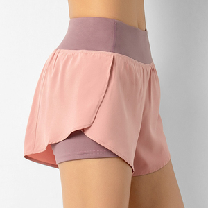 Shorts de survêtement côtelés pour femme, en molleton doux, coupe décontractée, avec cordon de serrage, pour la maison, la gym, la marche, l'été - Product Image 4