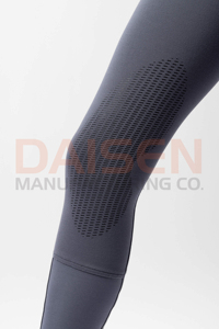 Leggings de equitación para mujer con agarre de silicona, pantalones de montar elásticos, ligeros y transpirables, ropa de equitación ajustada - Product Image 4
