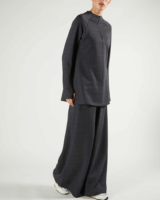 En Çok Satan Tesettürlü Müslüman Kadınlar İçin Büyük Beden Spor Takım Elbise Kapüşonlu Sweatshirt Pantolon Seti Hafif Nefes Alabilen Hızlı Kuruyan Koşu Kıyafeti