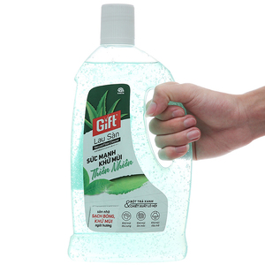 ของขวัญ น้ำยาทำความสะอาดพื้น กลิ่นชาเขียวและว่านหางจระเข้ 1 ลิตร - Product Image 5