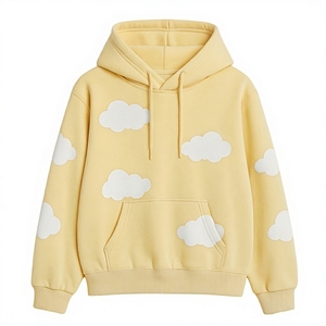 Custom Embroidered Logo High Quality Oversized Pullover Hoodie for Women Long Sleeve Plus Size Printed Fashion for Winter - Product Image 2