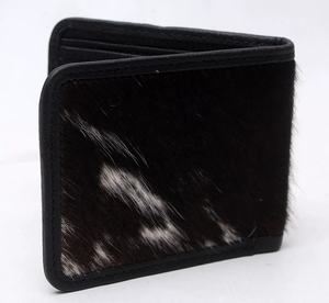 Carteras de Cuero con Pelo de Vaca para Hombre, Diseño de Moda 2026, Precio de Fábrica, Fabricación Personalizada - Product Image 2