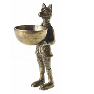Sujetalibros Decorativo Antideslizante con Diseño de Zorro, Moderno y de Lujo, para Decoración de Estanterías, Regalo para Amantes de los Libros, Decoración para el Hogar y la Oficina - Product Image 1