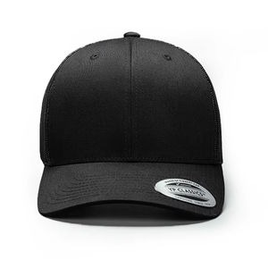 Casquettes de chasse en maille à 5 panneaux avec logo personnalisé, haute qualité, 100% polyester, casquette de sport respirante, tissu imperméable, broderie 3D - Product Image 2